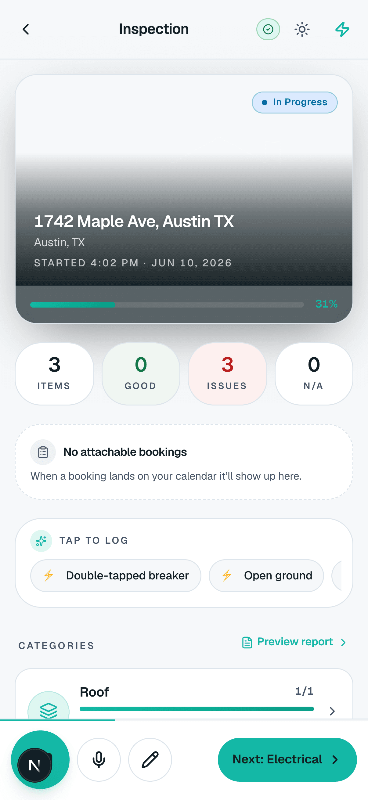 SightSpec mobile field inspection app
